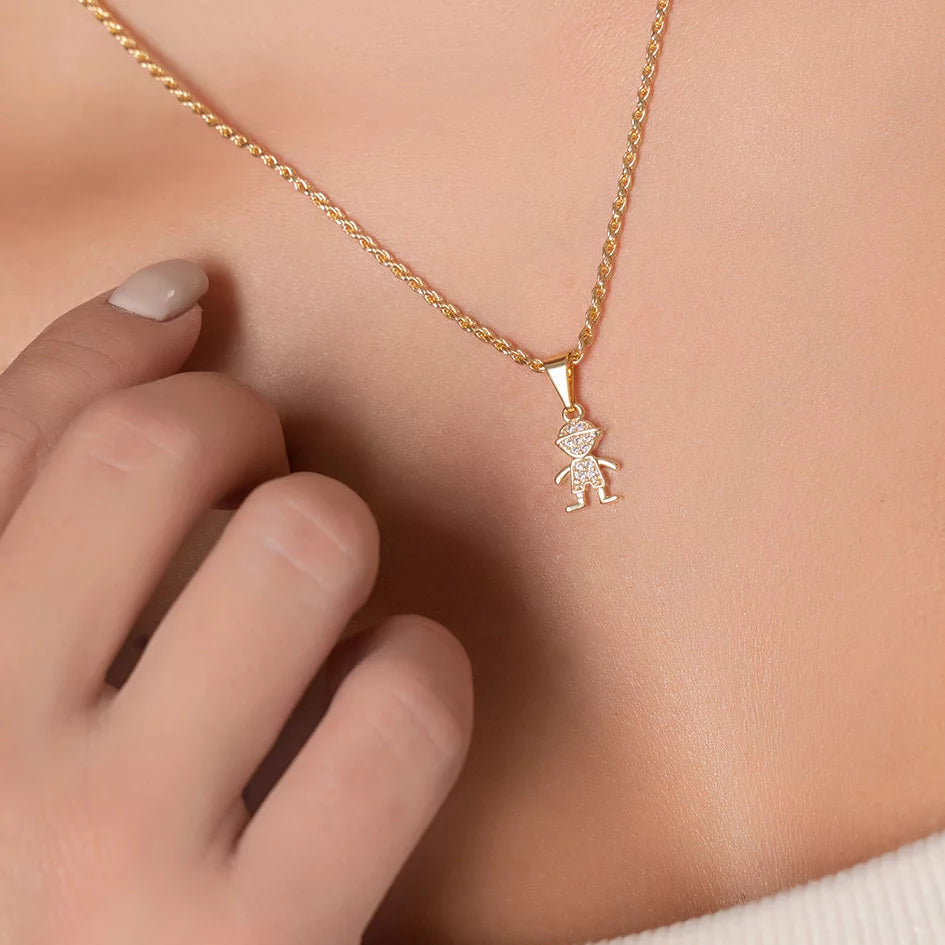 Dije Niño - Orux, oro laminado 18K - foto 4