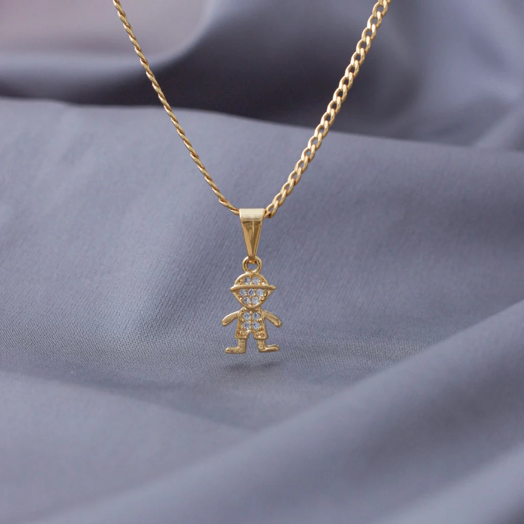 Dije Niño - Orux, oro laminado 18K - foto 3