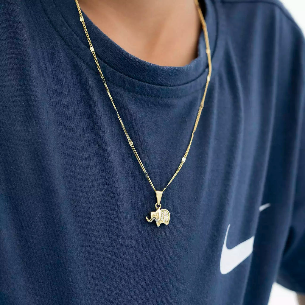 Dije Elefante con Circonias - Orux, oro laminado 18K - foto 2