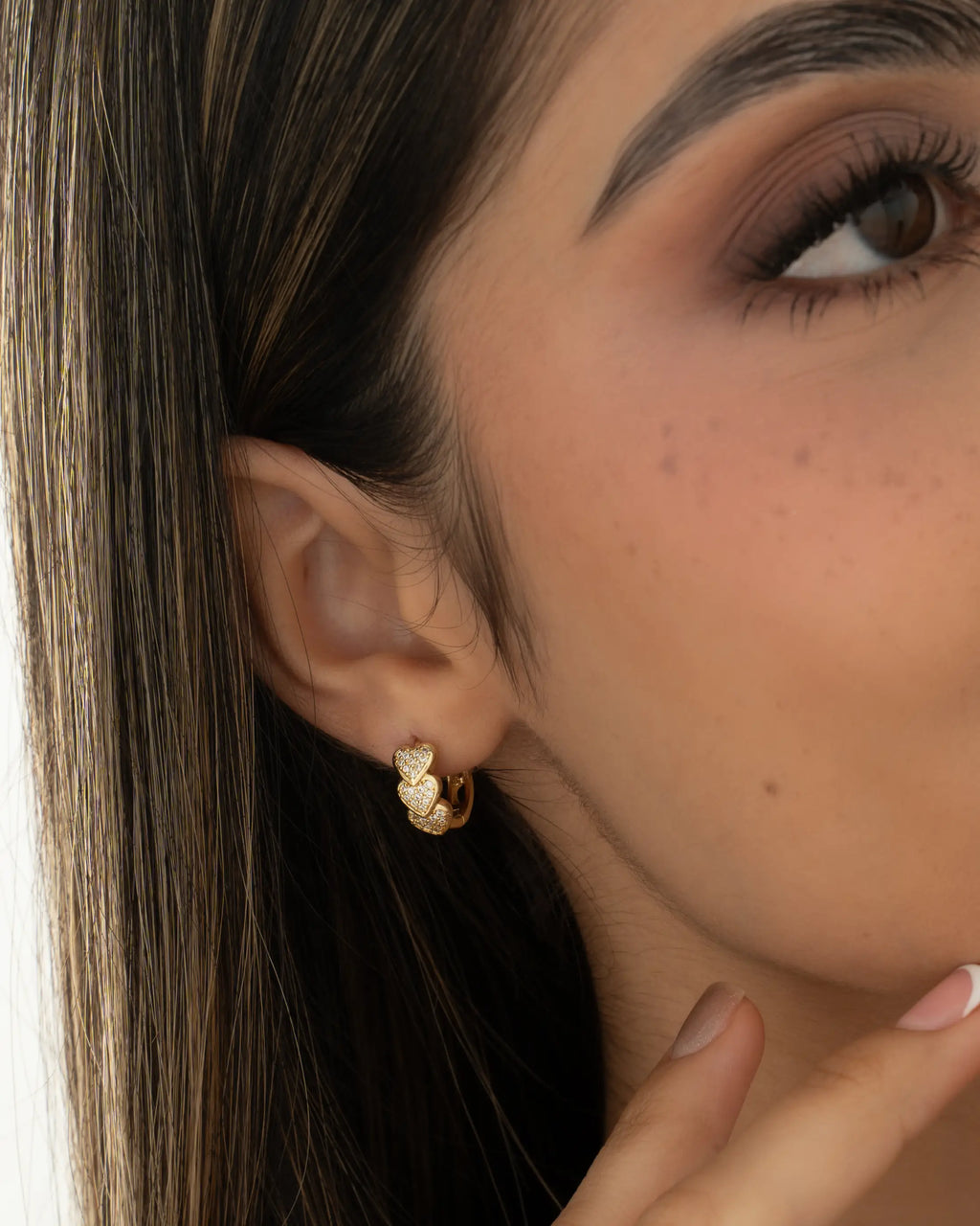 Arete Candonga Heart Circones 15mm