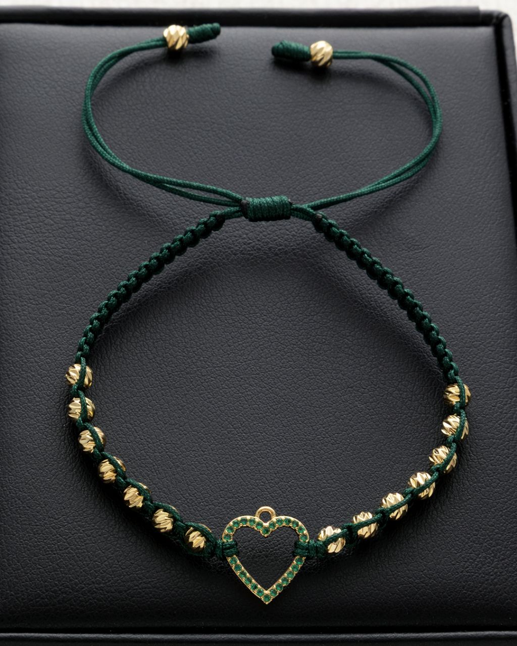 Manilla Balín Italy 4mm, D Amour Verde - Orux Joyería, oro laminado 18K - foto 1