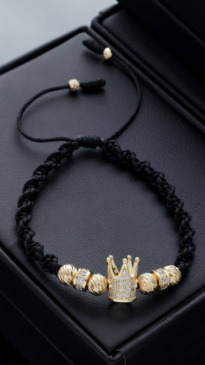 Manilla Balín Italy 4 y 6mm - Orux Joyería, oro laminado 18K - foto 1