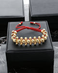 Manilla Balín Diamantado 3 y 6mm - Orux Joyería, oro laminado 18K - foto 1