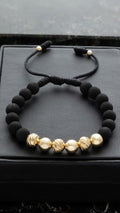 Manilla Balín Italy y Liso 8mm - Orux Joyería, oro laminado 18K - foto 1