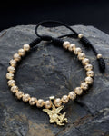 Manilla Balín Diamantado 6mm, D San Miguel - Orux Joyería, oro laminado 18K - foto 1