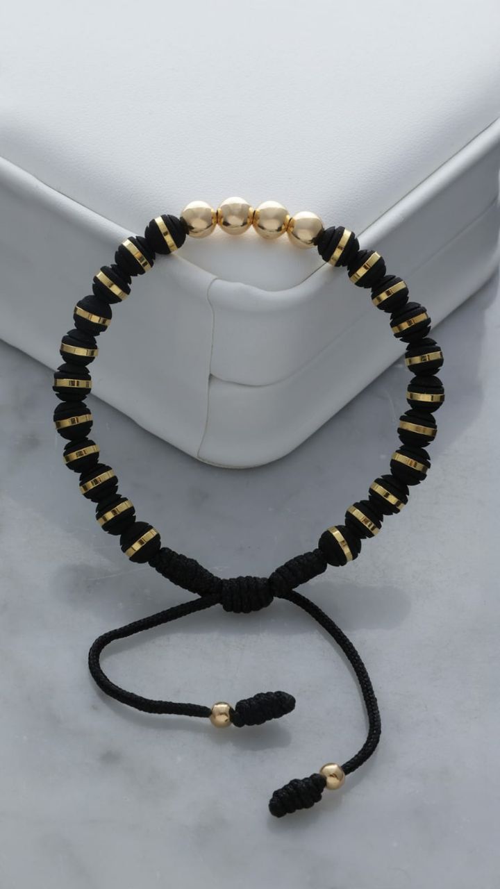 Manilla Balín Liso 6mm - Orux Joyería, oro laminado 18K - foto 1
