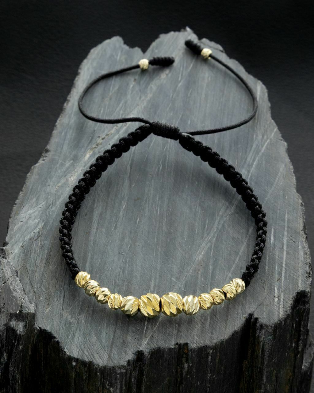 Manilla Liso y Diamantado 4, 5 y 6mm - Orux Joyería, oro laminado 18K - foto 1