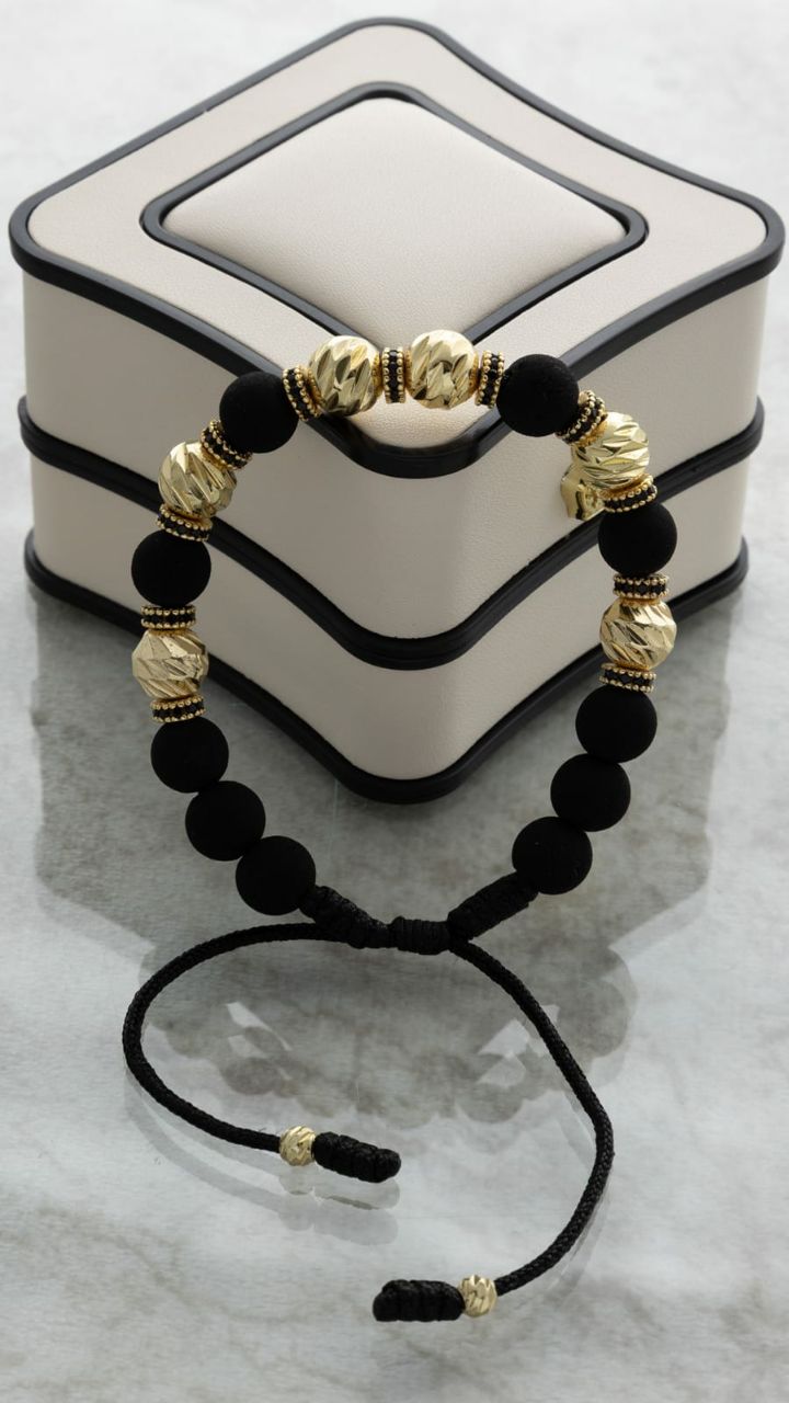 Manilla Balín Italy 8mm - Orux Joyería, oro laminado 18K - foto 2
