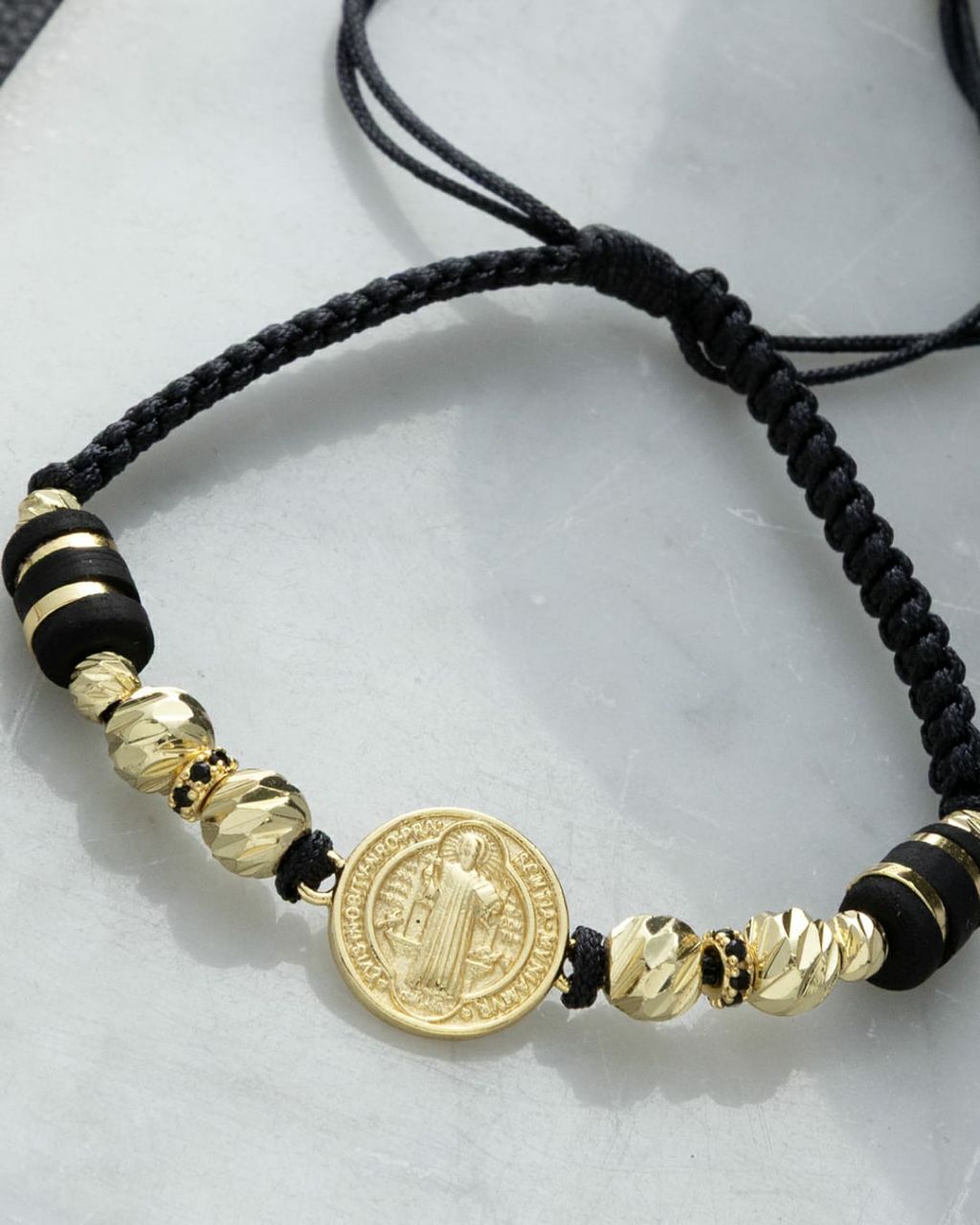 Manilla Balín Italy 4 y 6mm, H San Benito - Orux Joyería, oro laminado 18K - foto 1
