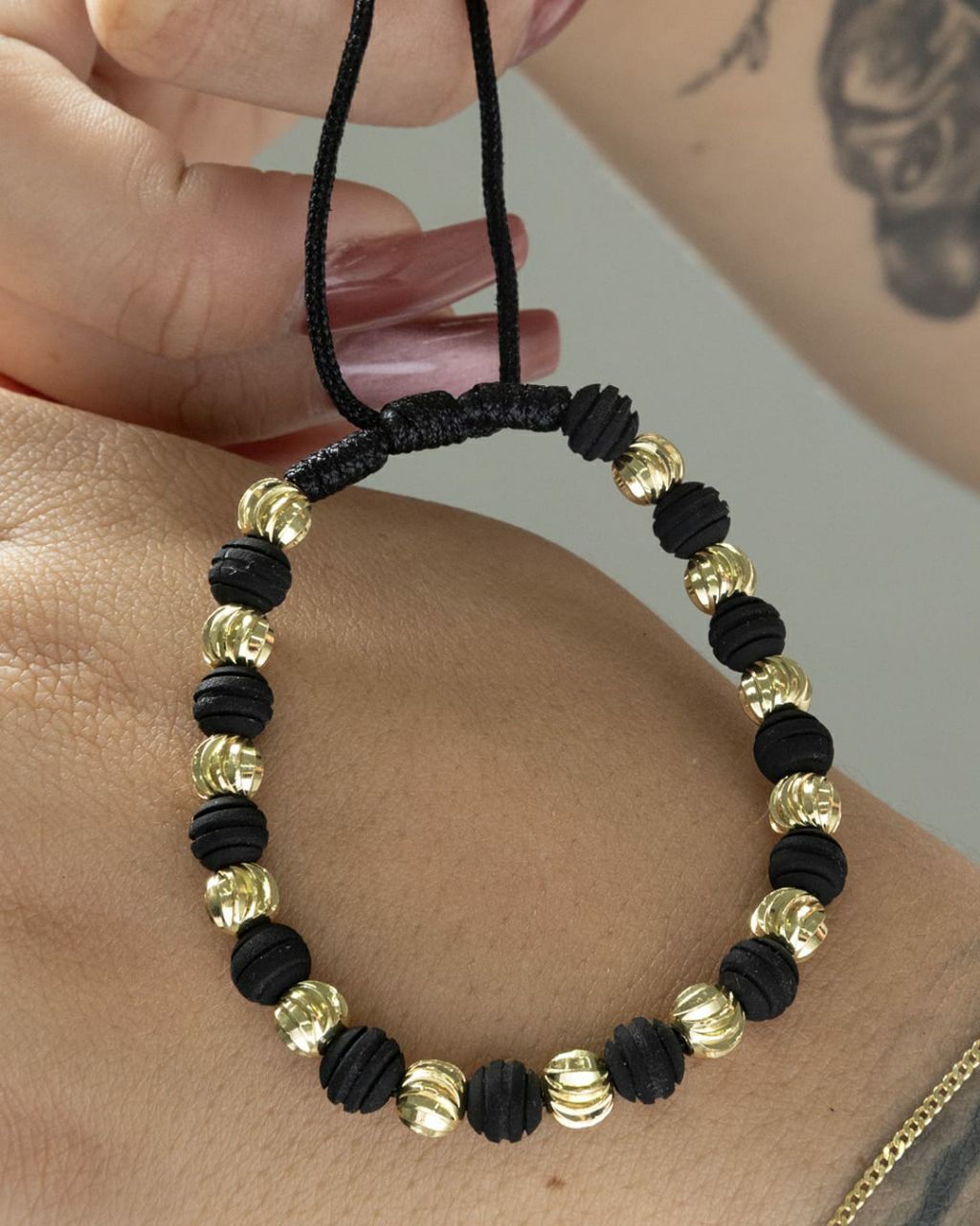 MANILLA balin italiano 6MM - Orux Joyería, oro laminado 18K - foto 1