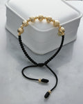 CAMÁNDULA balin italy 8mm, dije Cristo - Orux Joyería, oro laminado 18K - foto 1