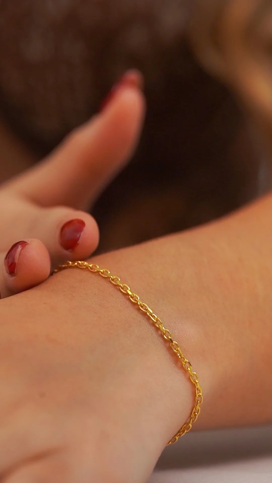 Pulsera Aros Italy 2mm 19 Cms