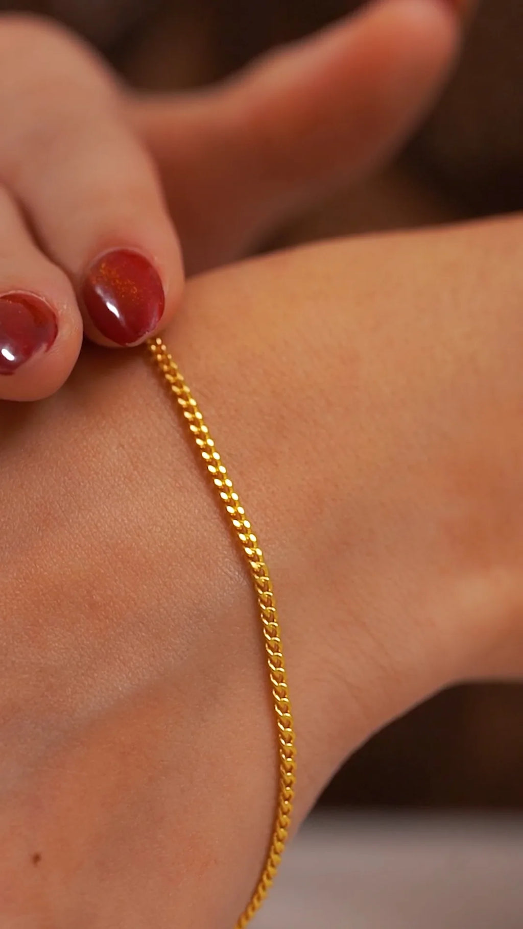 Pulsera Cubana Italy 2mm 19 Cms