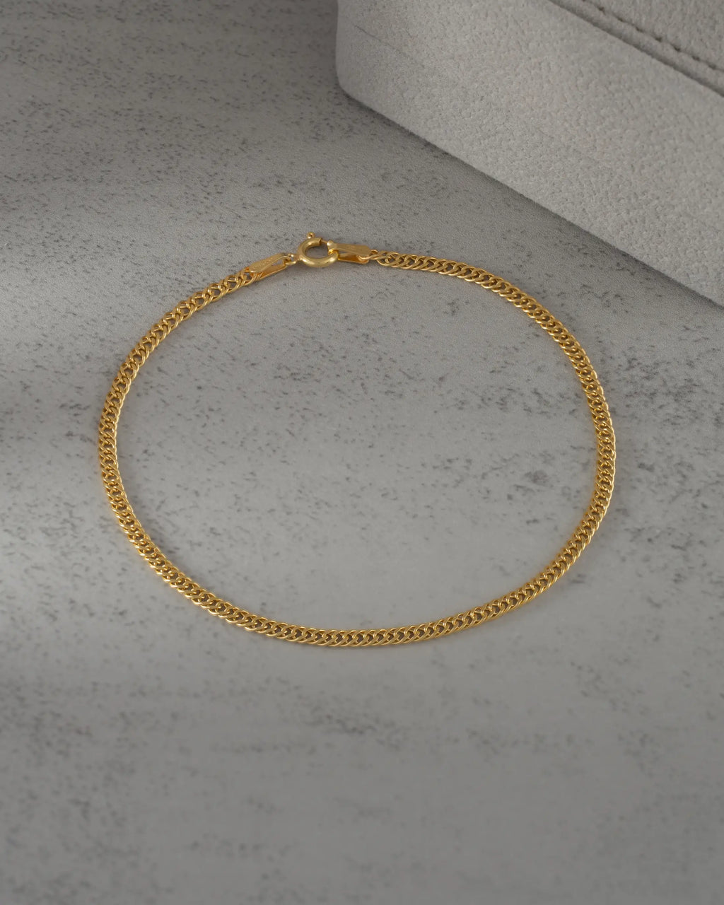 Pulsera Cubana Continua Italy 2.3mm 19 Cms