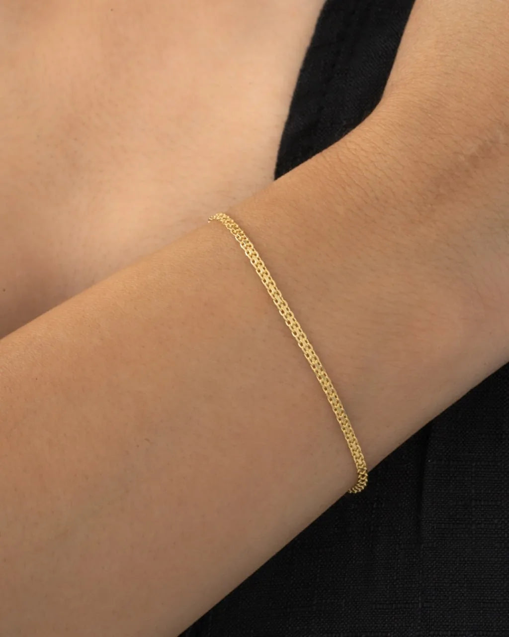 Pulsera China Italy 2mm 16 Cms