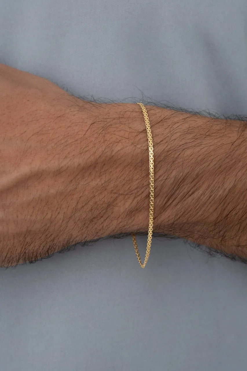 Pulsera China Italy 2mm 19.5 Cms