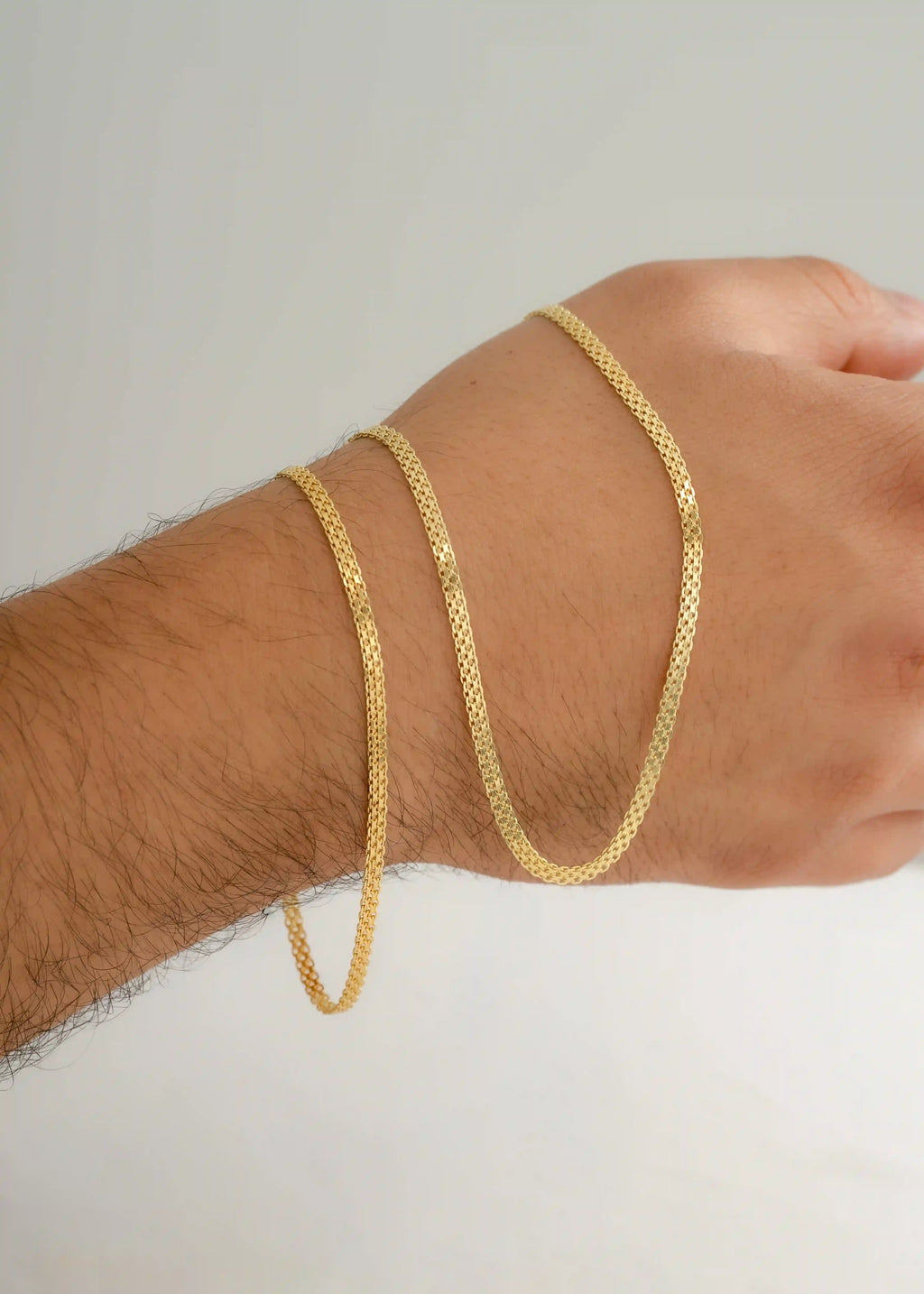 Pulsera China Italy 3mm 16 Cms