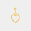 Dije Corazón Silueta - Orux, oro laminado 18K - foto 1