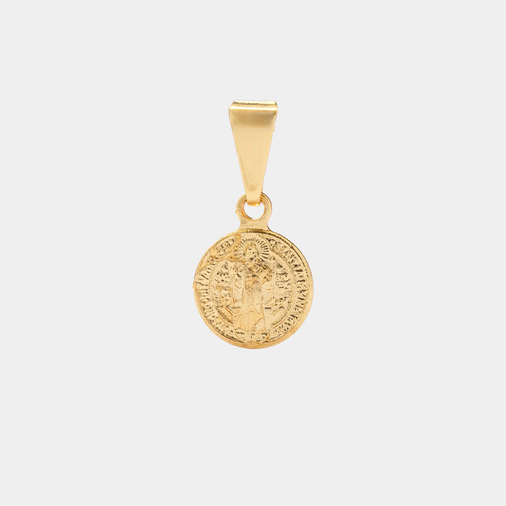 Dije San Benito Red Pequeño - Orux, oro laminado 18K - foto 1