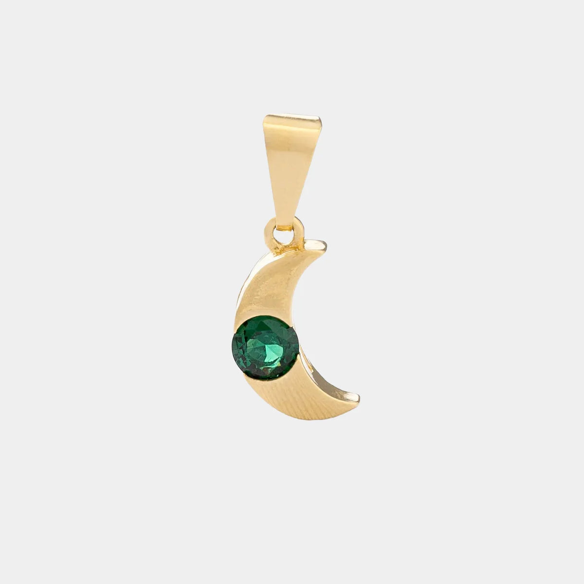 Dije Luna Circonia Verde