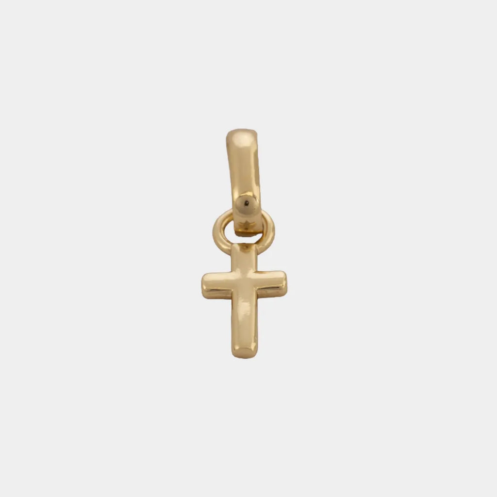 Dije Cruz L Mini 9mm - Orux, oro laminado 18K - foto 1