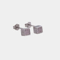 Arete Cube Love 4.5mm - Orux plata ley 925 - foto 1