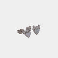 Arete Heart Angel 7.3mm - Orux plata ley 925 - foto 1