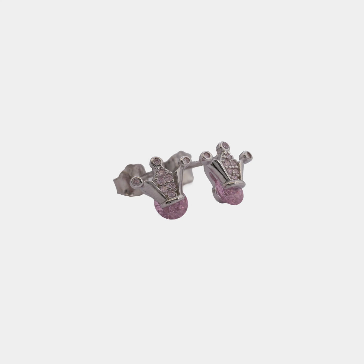 Arete Royal Rose 8.6mm - Orux plata ley 925 - foto 1