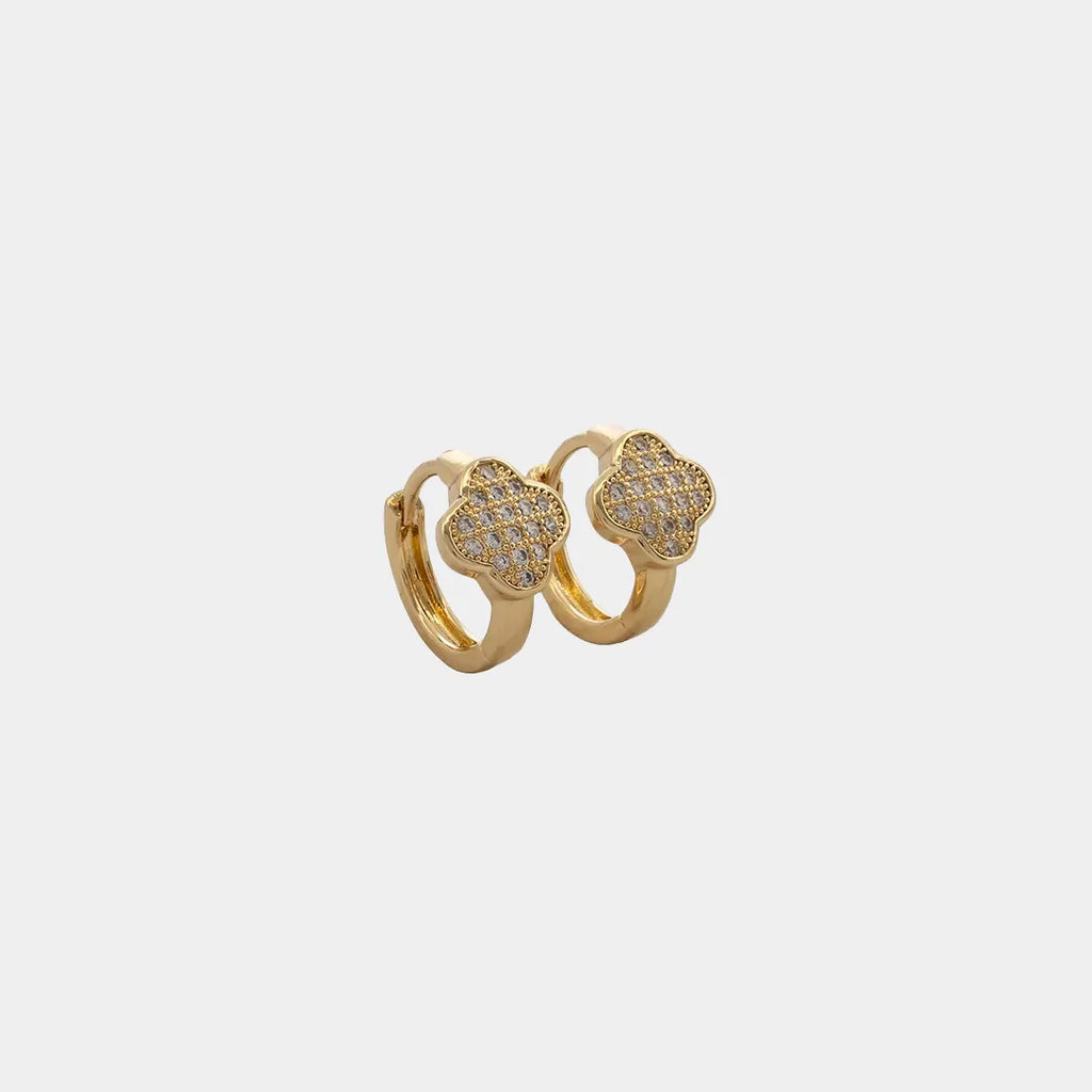 Arete Candonga Clover Luxe 12mm