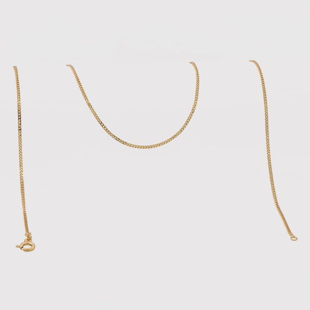 Cadena Cubanita Italy 1.5mm 60 Cms