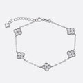 Pulsera Mini Clover 15cm - Orux plata ley 925 - foto 1
