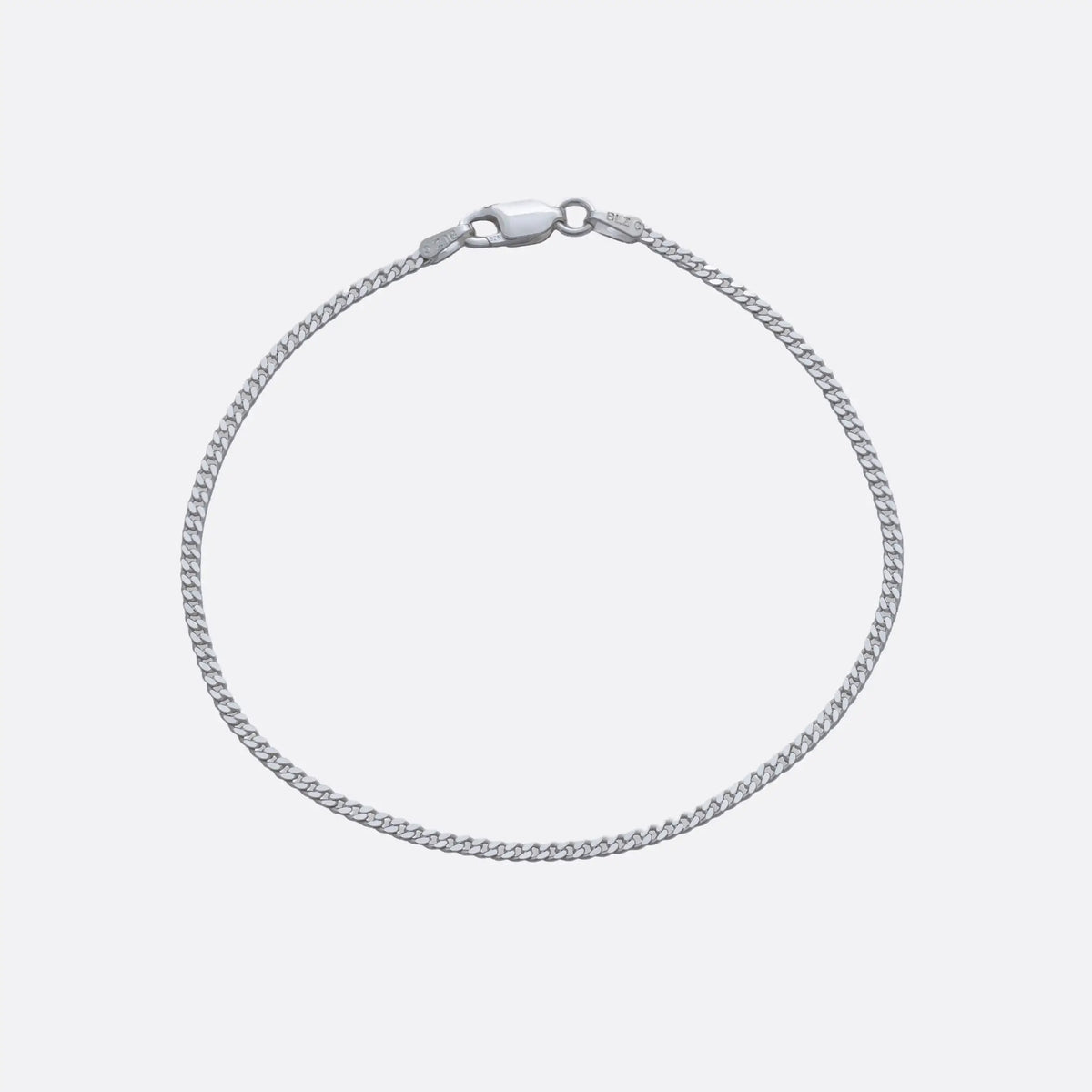 Pulsera Cubana 1.9mm 19.5cm - Orux plata ley 925 - foto 3