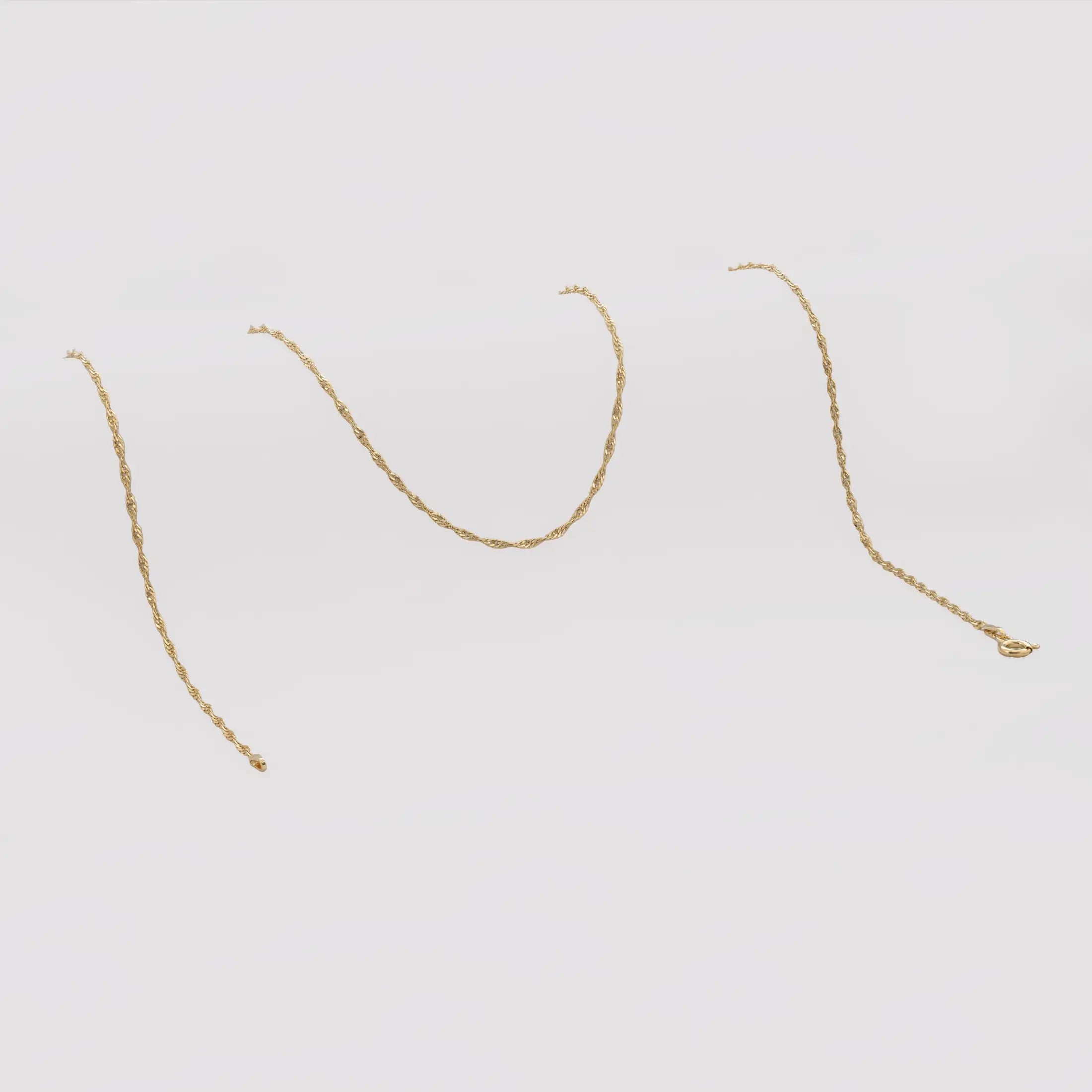 Cadena Singapur Italy 1.7mm 65 Cms