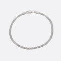 Pulsera China 3mm 16cm - Orux plata ley 925 - foto 1