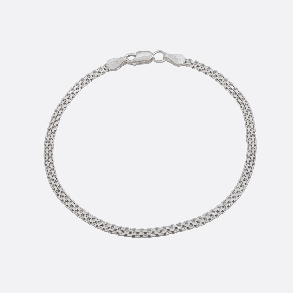Pulsera China 3mm 16cm - Orux plata ley 925 - foto 1