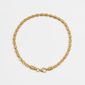 Pulsera Barril Italy 3 mm 19.5 Cms