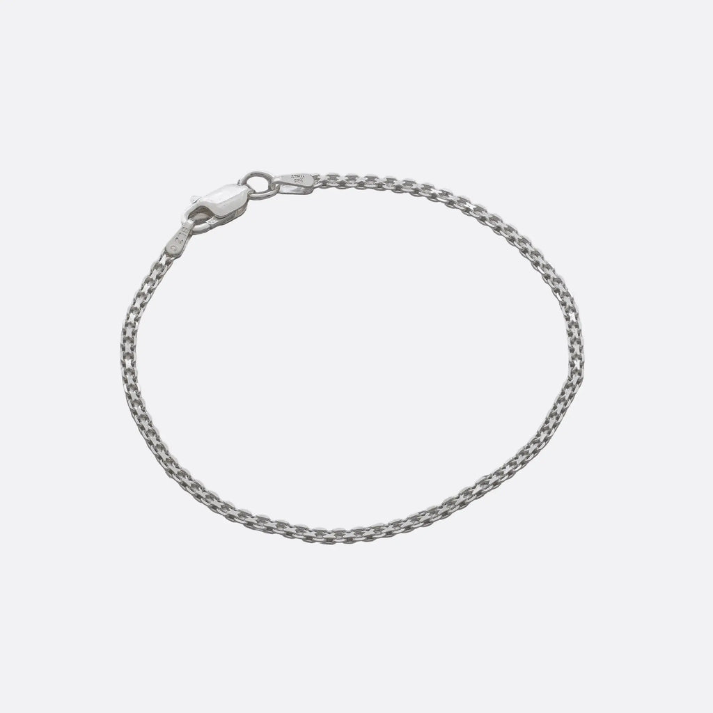 Pulsera China 2mm 19.5cm - Orux plata ley 925 - foto 1