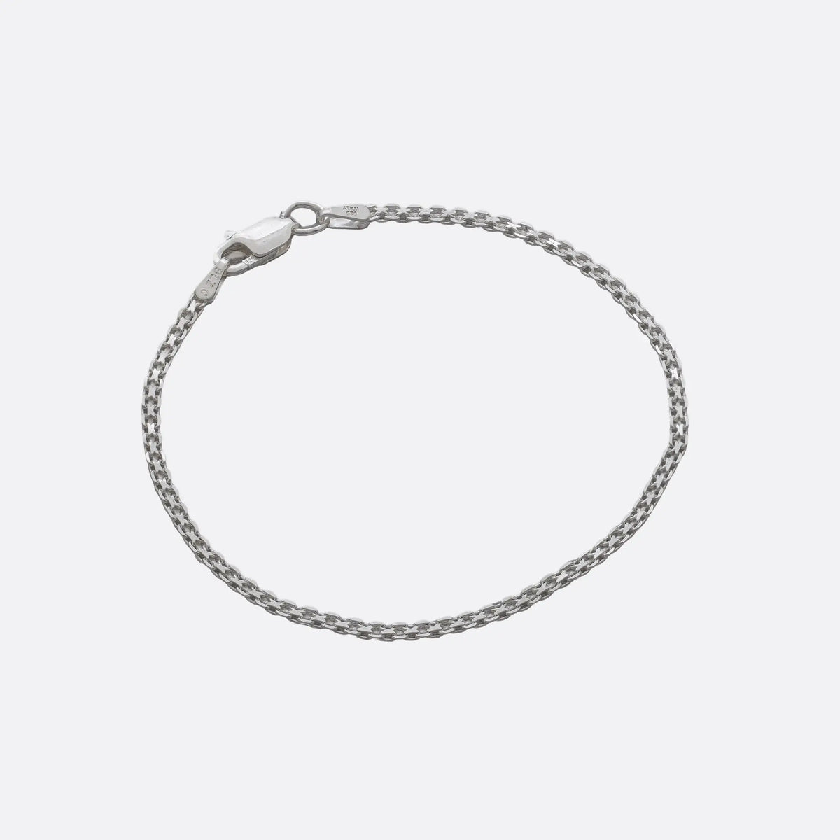 Pulsera China 2mm 16cm - Orux plata ley 925 - foto 2