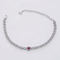 Pulsera Deluxe Pink 15cm - Orux plata ley 925 - foto 1