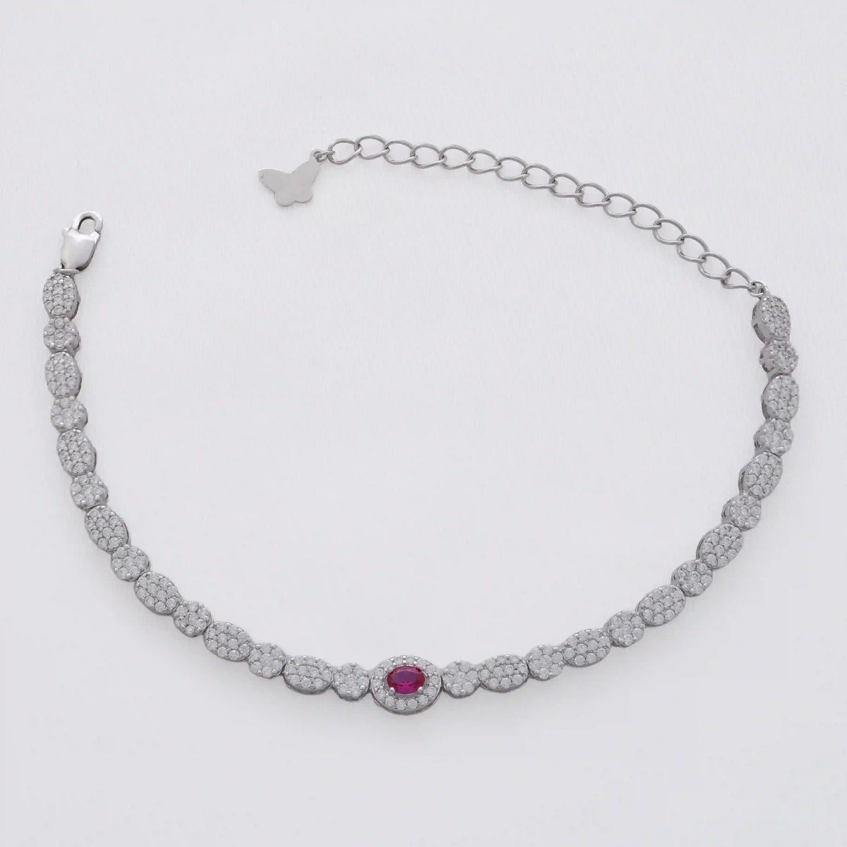 Pulsera Deluxe Pink 15cm - Orux plata ley 925 - foto 1