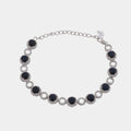 Pulsera Lueur Blue 15cm - Orux plata ley 925 - foto 1