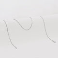 Cadena 3x1 1.4mm 45cm - Orux plata ley 925 - foto 1