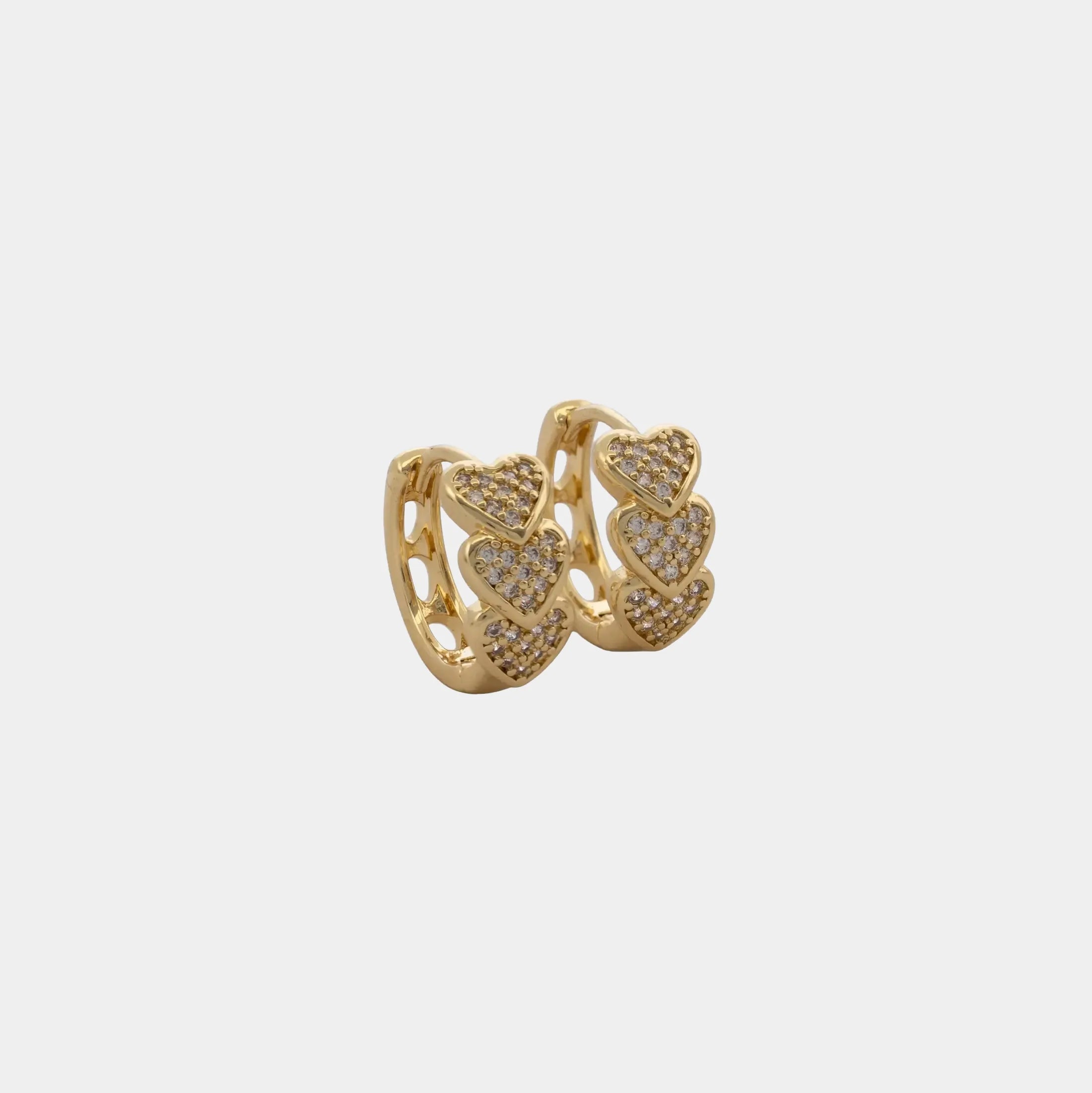 Arete Candonga Heart Circones 15mm