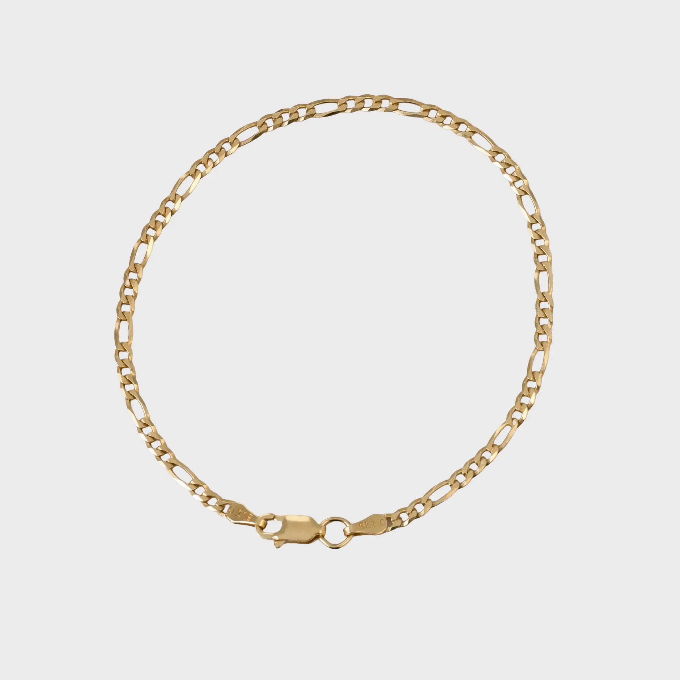 Pulsera 3x1 Italy 2.9mm 19.5 Cms