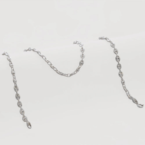 Cadena Eslabón Grueso 4,5mm 45cm - Orux plata ley 925 - foto 2