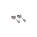 Arete Topo Crystal Crown 4mm - Orux plata ley 925 - foto 1