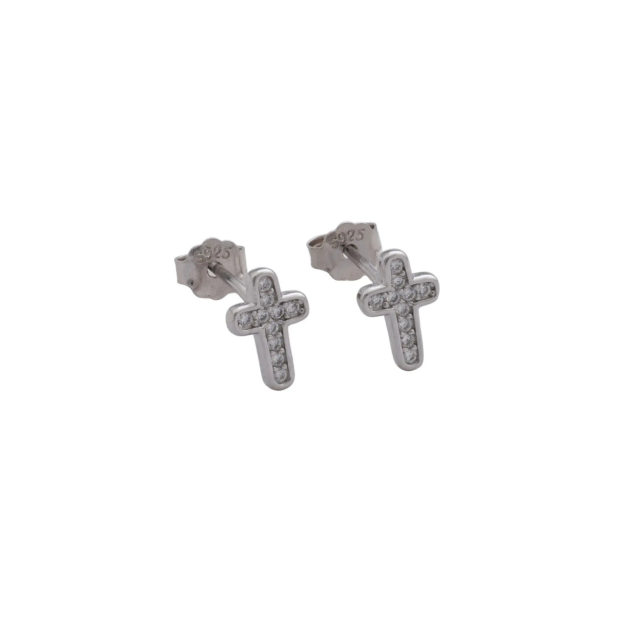 Arete Cruz Celestial 7.6mm - Orux plata ley 925 - foto 2