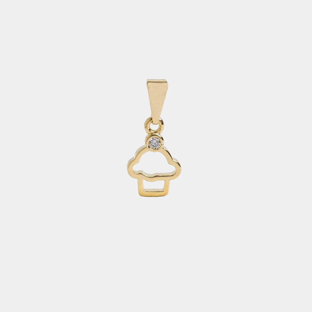 Dije Cupcake Cristal