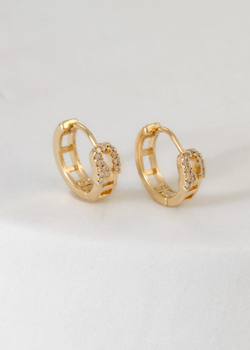 Arete Candonga Clip - Orux, oro laminado 18K - foto 1