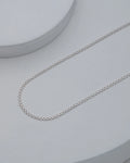 Cadena Cubana 1.9mm 45cm - Orux plata ley 925 - foto 1